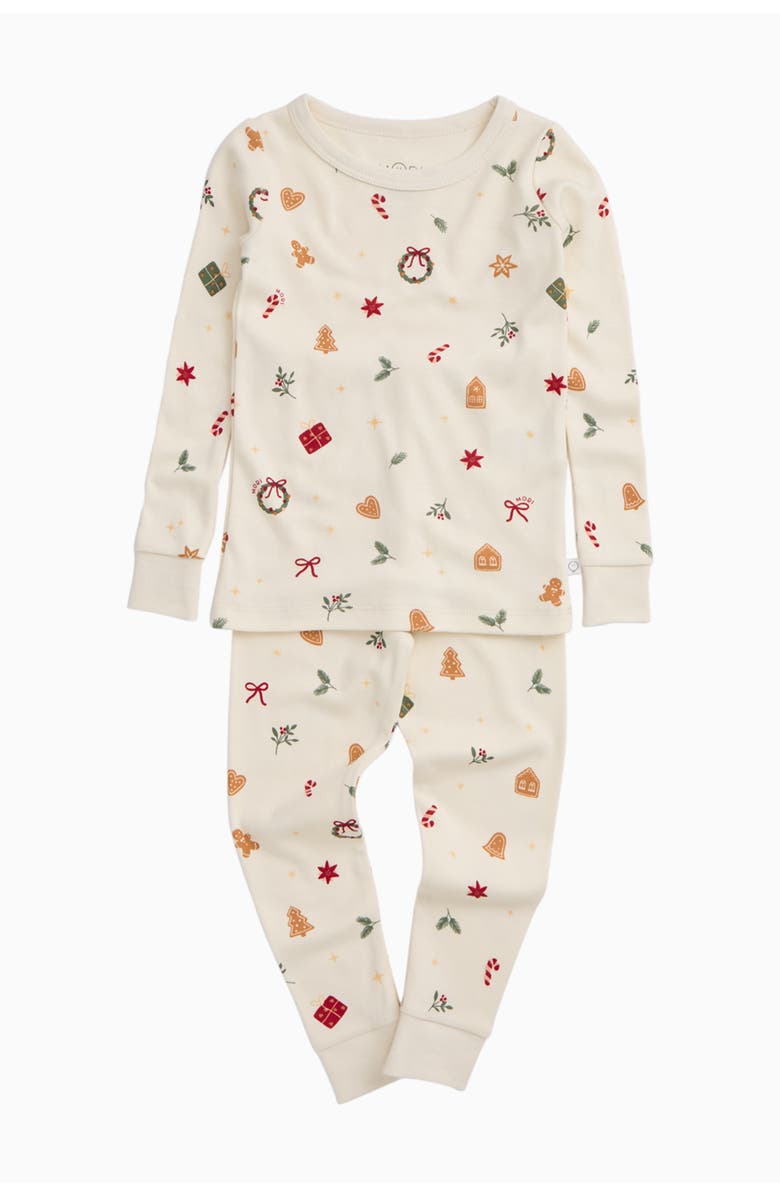 MORI Christmas Pyjamas, Main, color, White Christmas