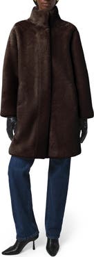 Apparis Blair Mid Length Recycled Polyester Pluche™ Faux Fur Coat