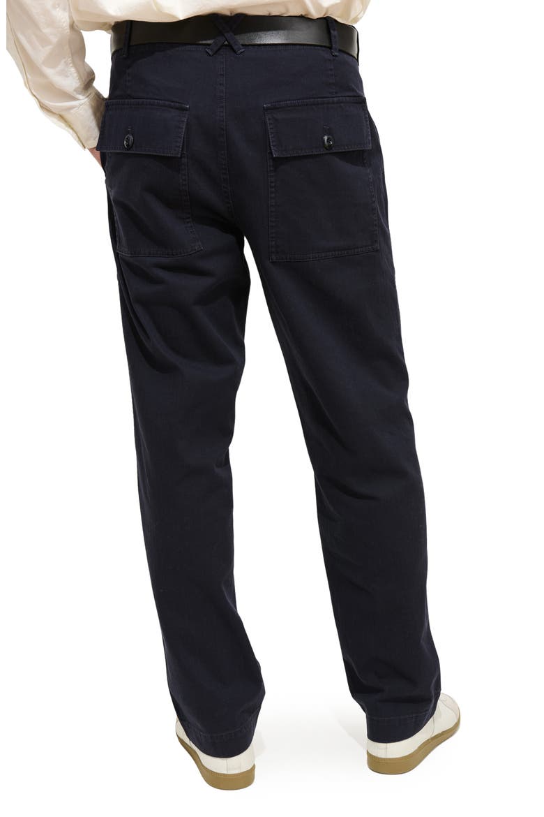 Cotton Herringbone Field Pants, Alternate, color, NAVY
