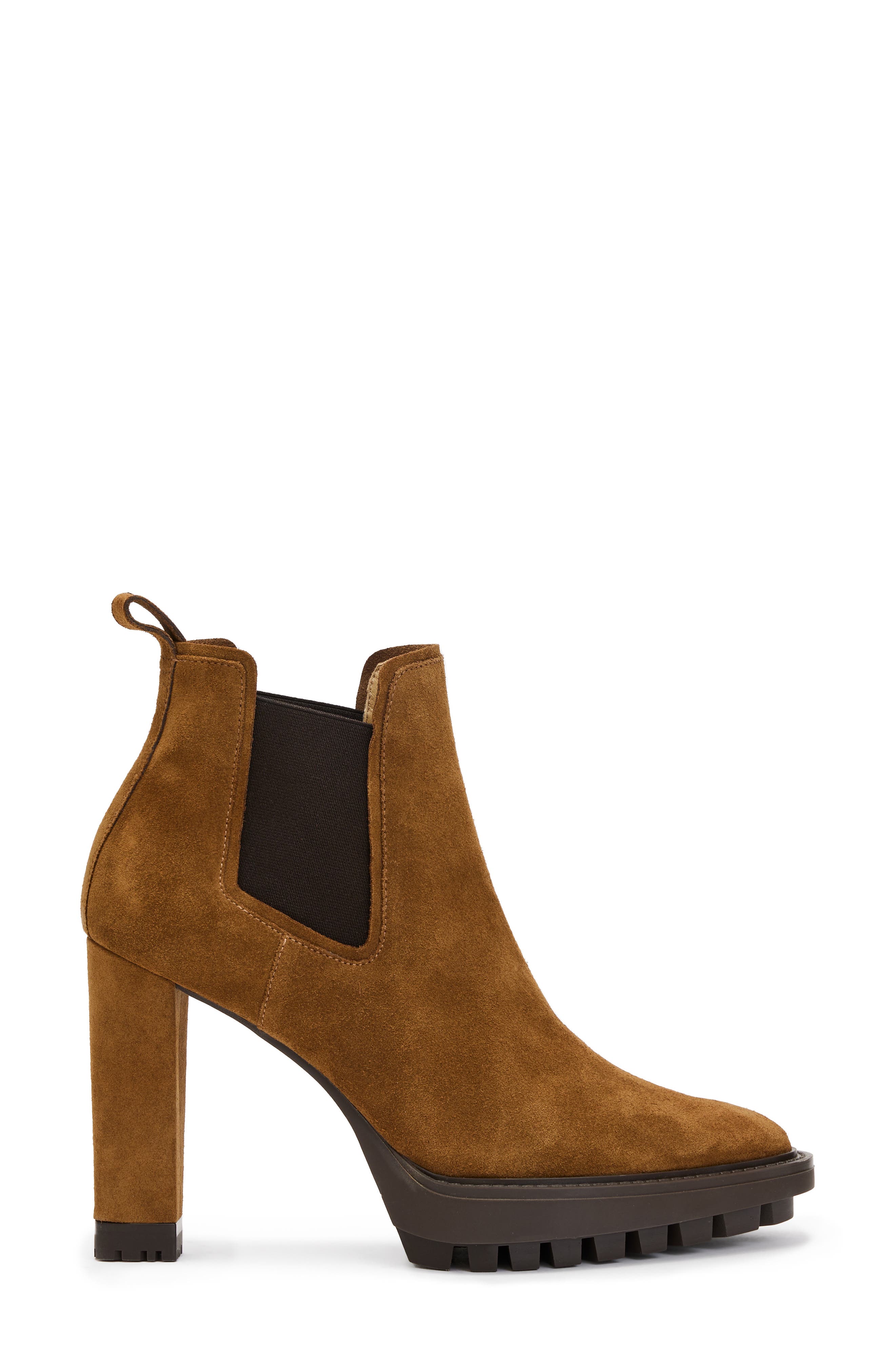 AllSaints Harper Lug Sole Bootie, Alternate, color, 
