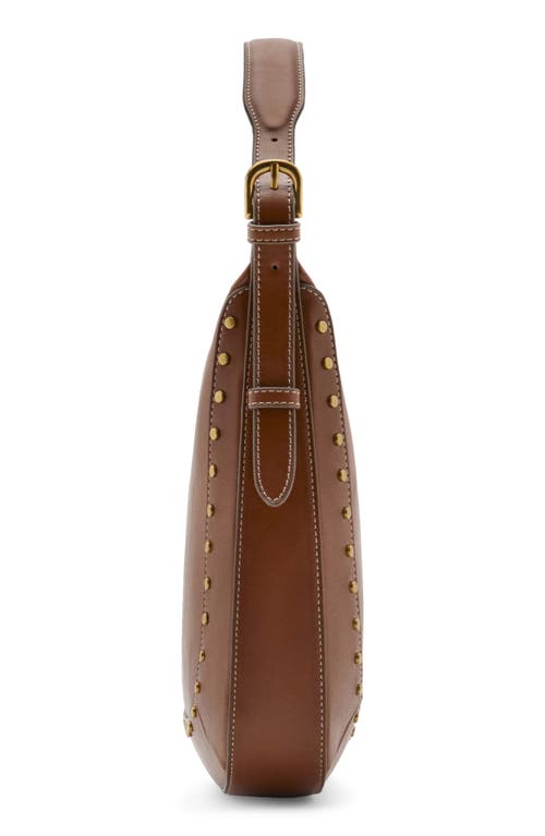 Mango Gold Stud Details Large Shoulder Bag