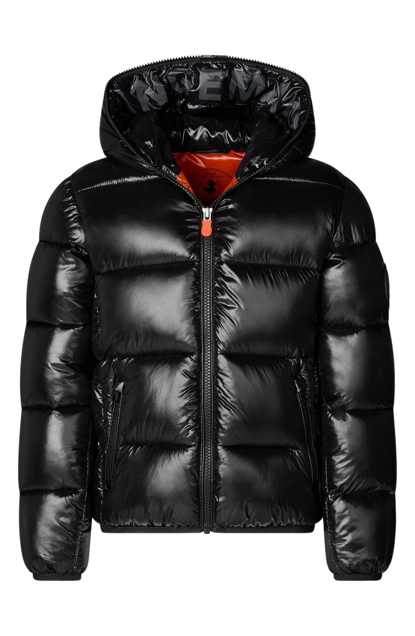 Save The Duck Kids' Short Hooded Puffer Jacket