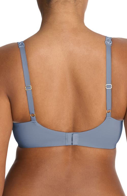 Natori Pure Luxe Underwire T-shirt Bra In Blue