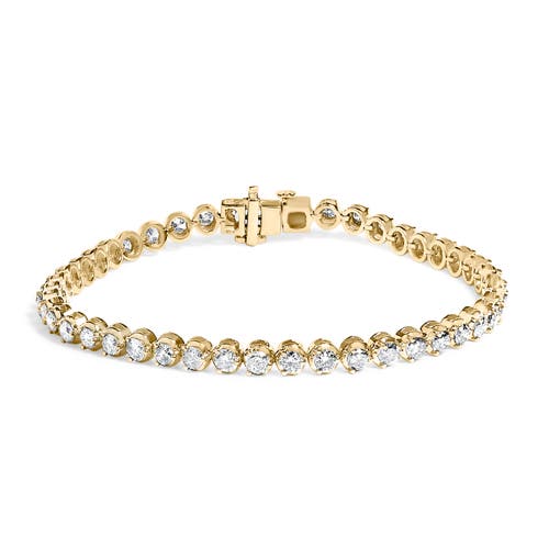 Haus of Brilliance 10K Yellow Gold 5.0 Cttw Diamond Tennis Bracelet at Nordstrom
