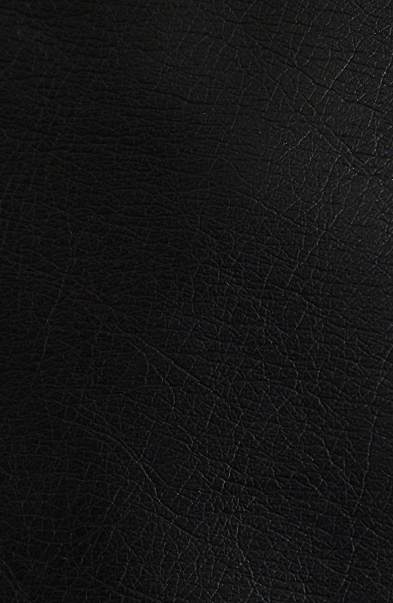 Johnny Bigg Dane Faux Leather Biker Jacket with Removable Hood, Alternate, color, 