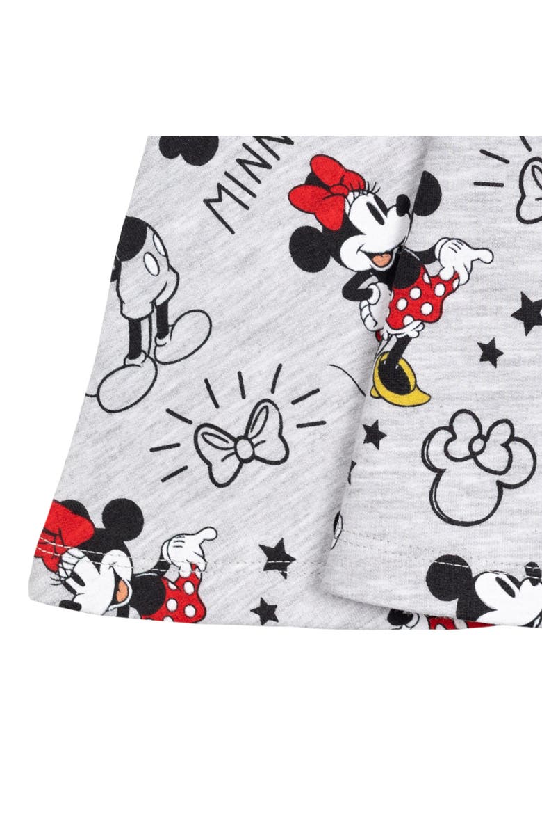 Skater Dress & Scrunchie Set, Alternate, color, Minnie Mouse Gray