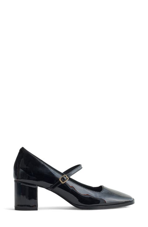 The Greta Patent Mary Jane Pump (Women)