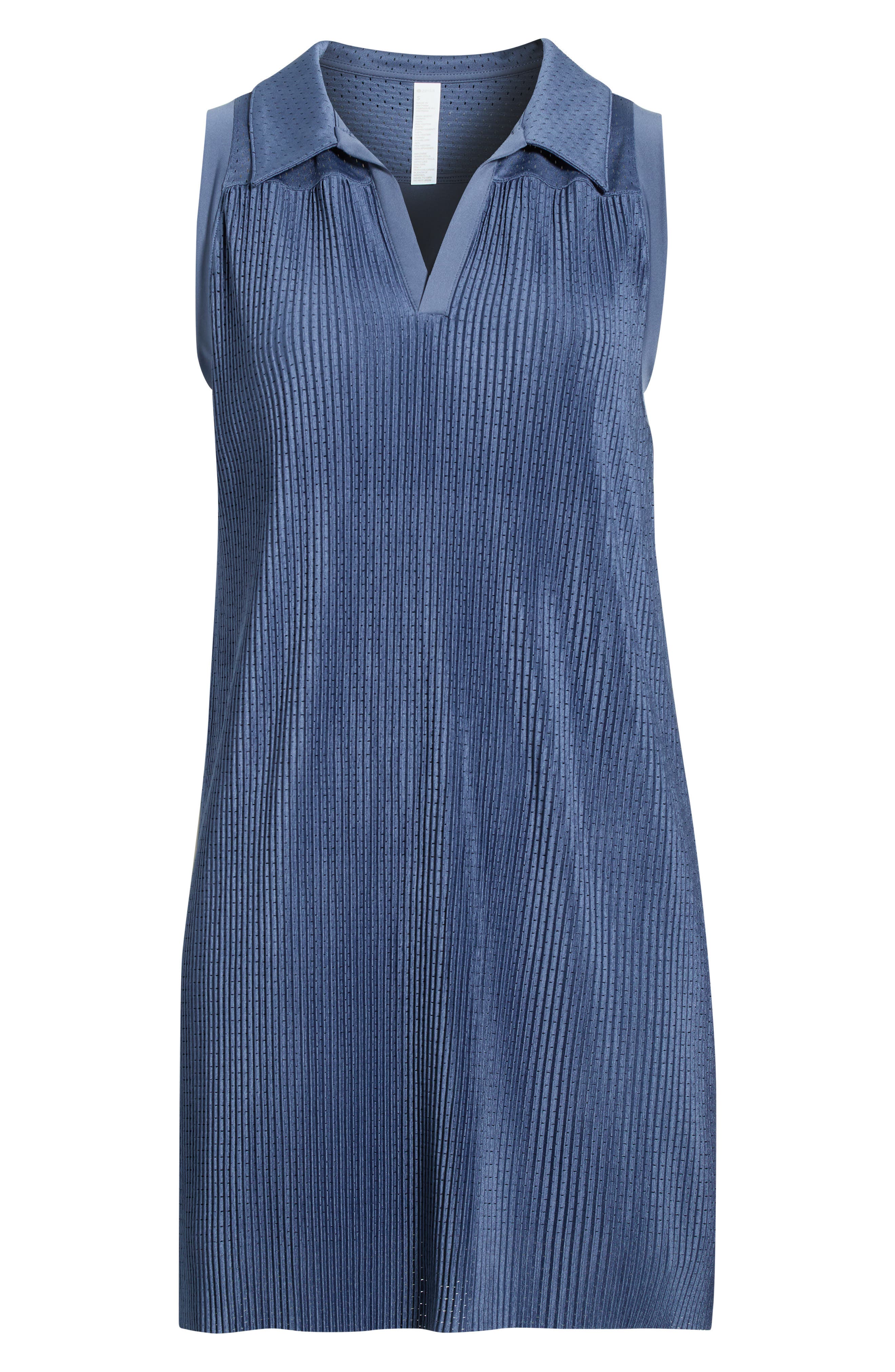 Pleated Mesh Dress - image 2