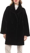 GORSKI Reversible Genuine Shearling Jacket with Embroiderd Trim