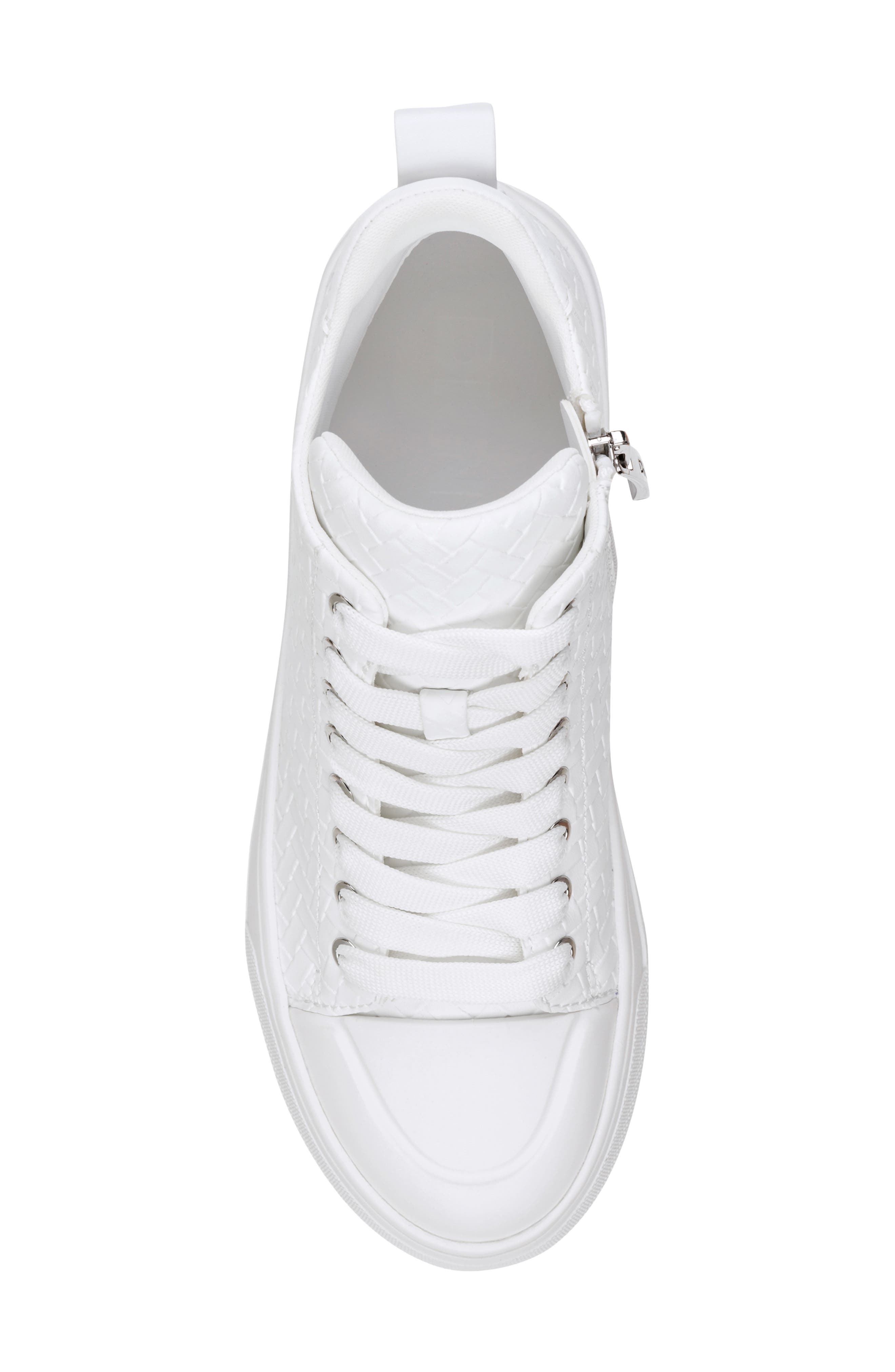 DKNY Yaser Mid Sneaker, Alternate, color, White