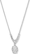 Nadri Delphine Cubic Zirconia Frontal Necklace