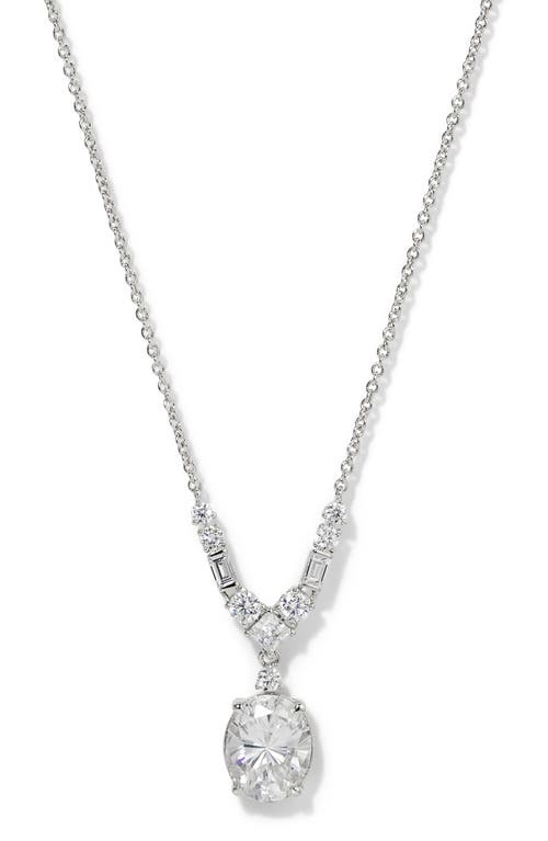 Nadri Delphine Cubic Zirconia Frontal Necklace