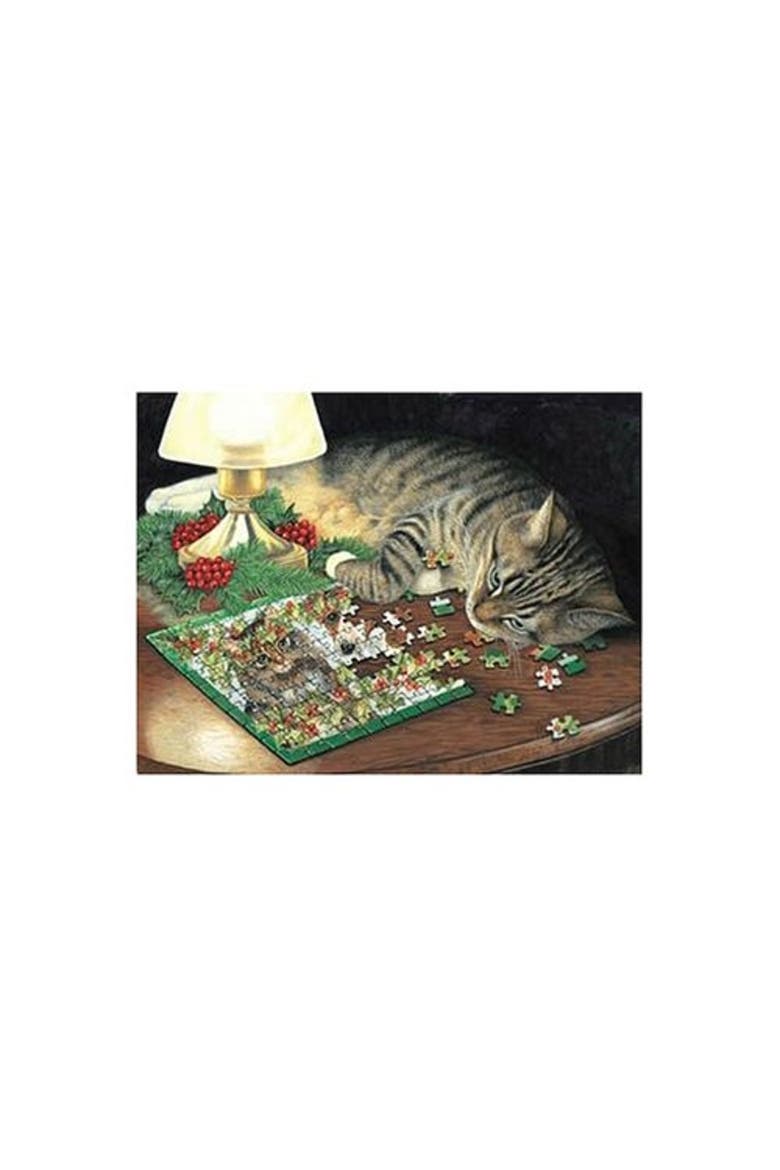 Piece-ful Slumber 500 piece Jigsaw Puzzle for Adults, Alternate, color, Multicolor