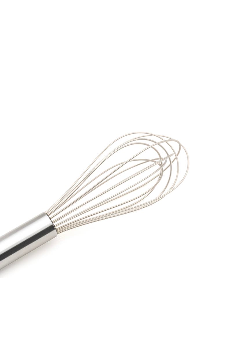 CUISIPRO 10 Inch Silicone Balloon Whisk, Alternate, color, Silver