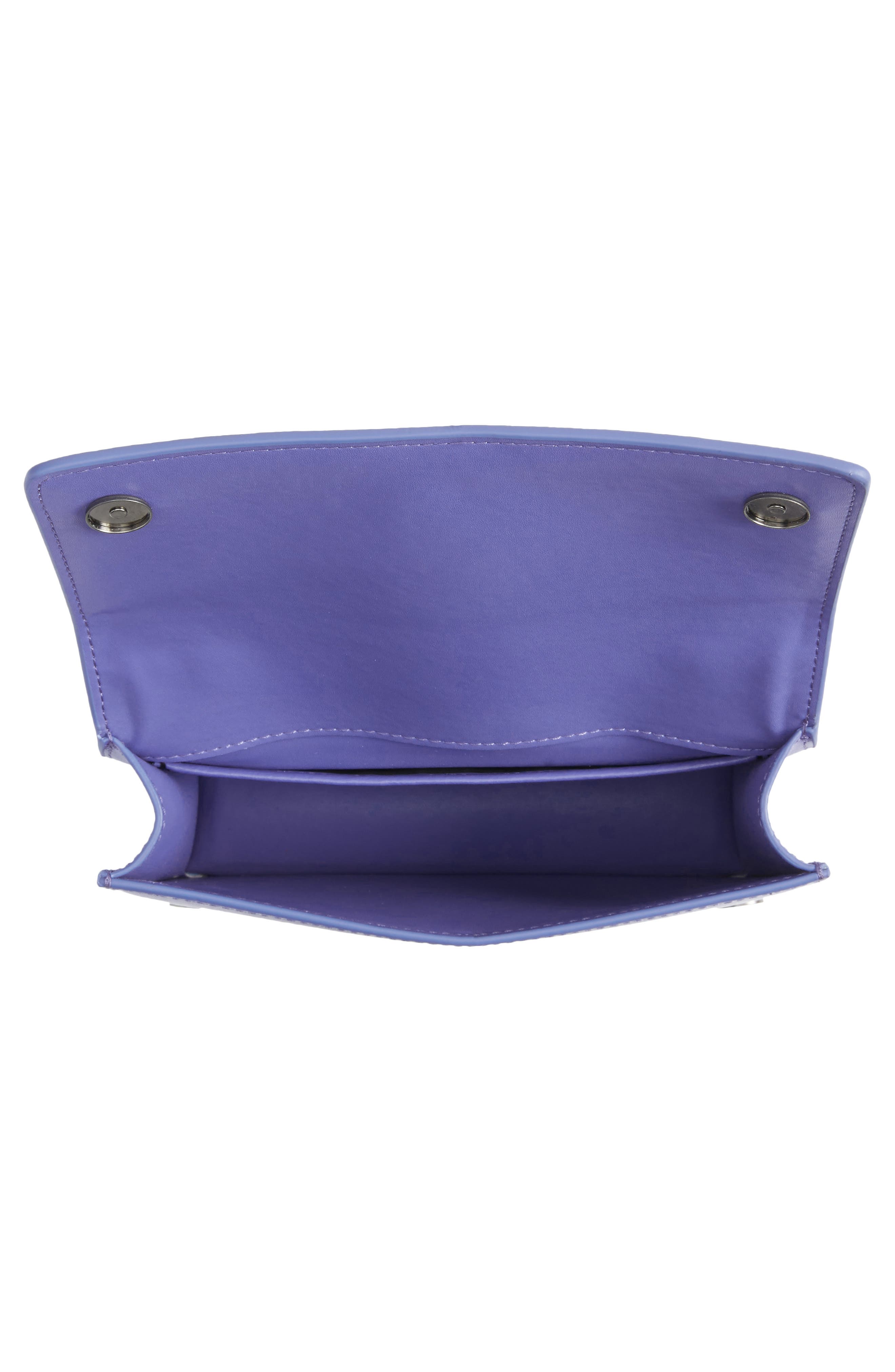 Shoreditch Leather Crossbody Bag, Alternate, color, LILAC