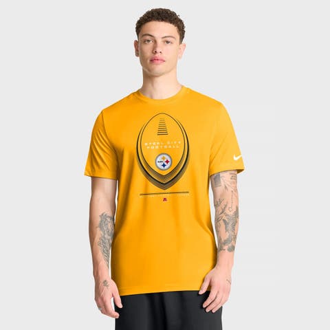 Men's Nike Gold Pittsburgh Steelers Legend Icon Dri-FIT T-Shirt