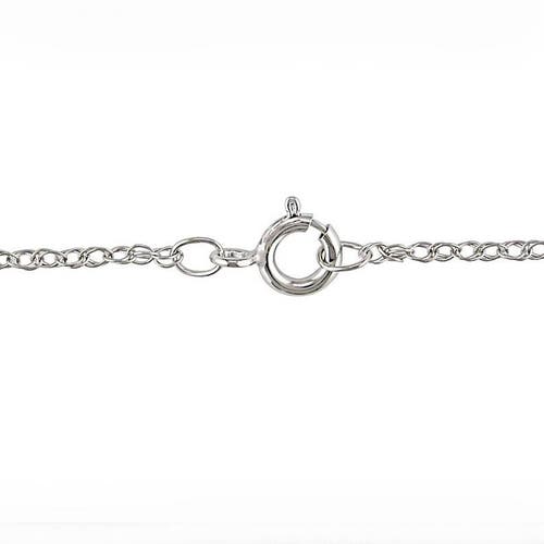 Bliss Diamond 3/4ct Diamond Cross Round & Pear Shape 14k Gold Necklace Lab Grown 1" Tall In 14k White Gold