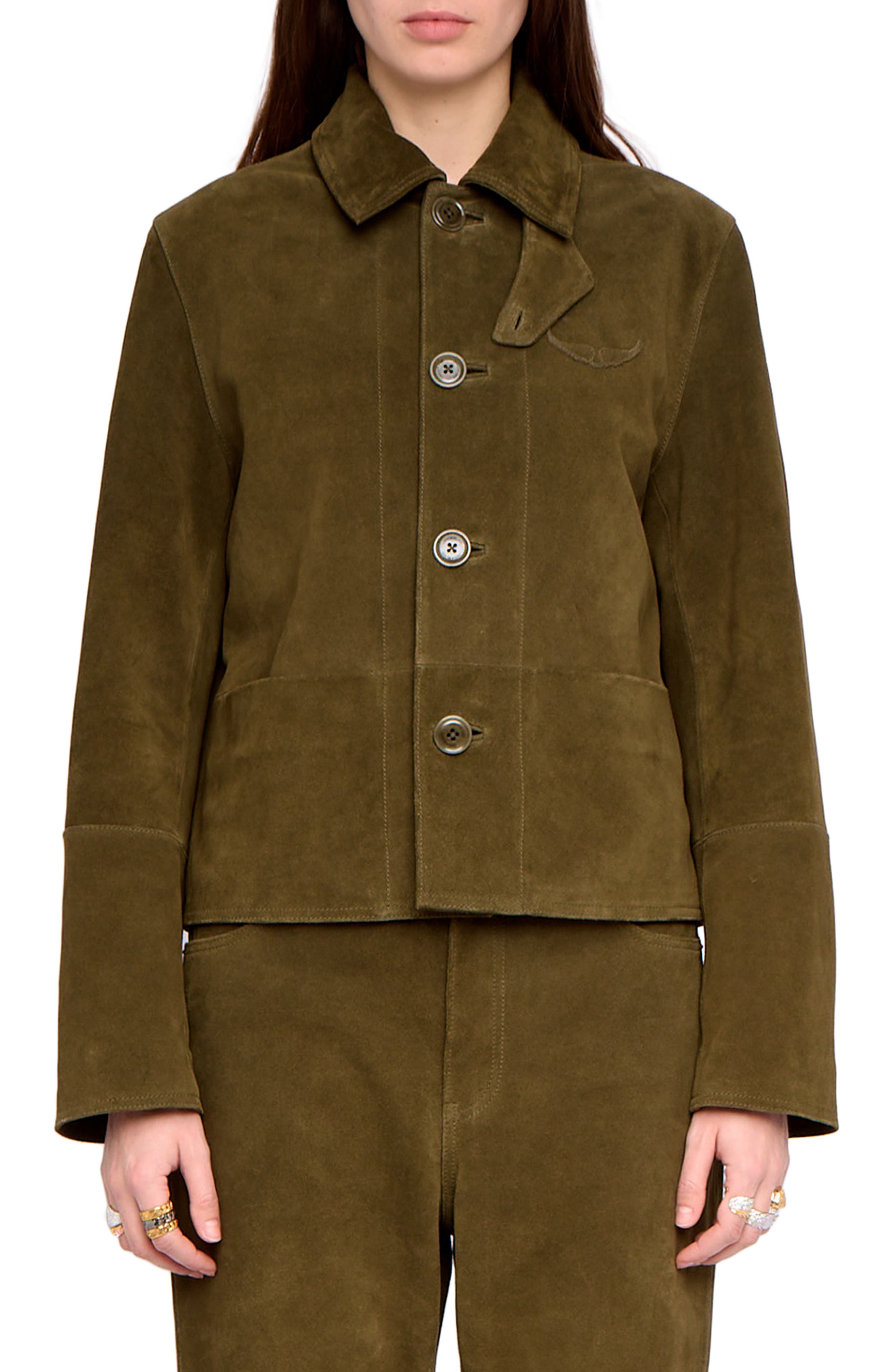 Lessa Suede Jacket