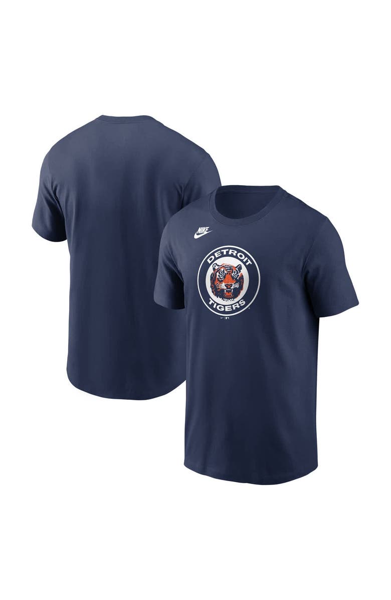 Nike Men's Nike Navy Detroit Tigers Cooperstown Collection T-Shirt, Main, color, Navy