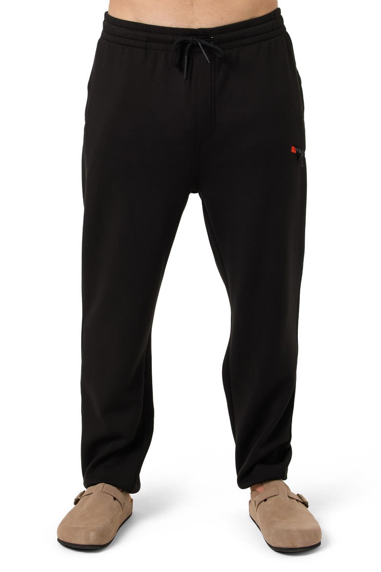 TRVLR Tech Fleece Sweatpants, Main, color, BLACK