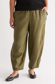 MAX STUDIO Drawstring Lantern Pants