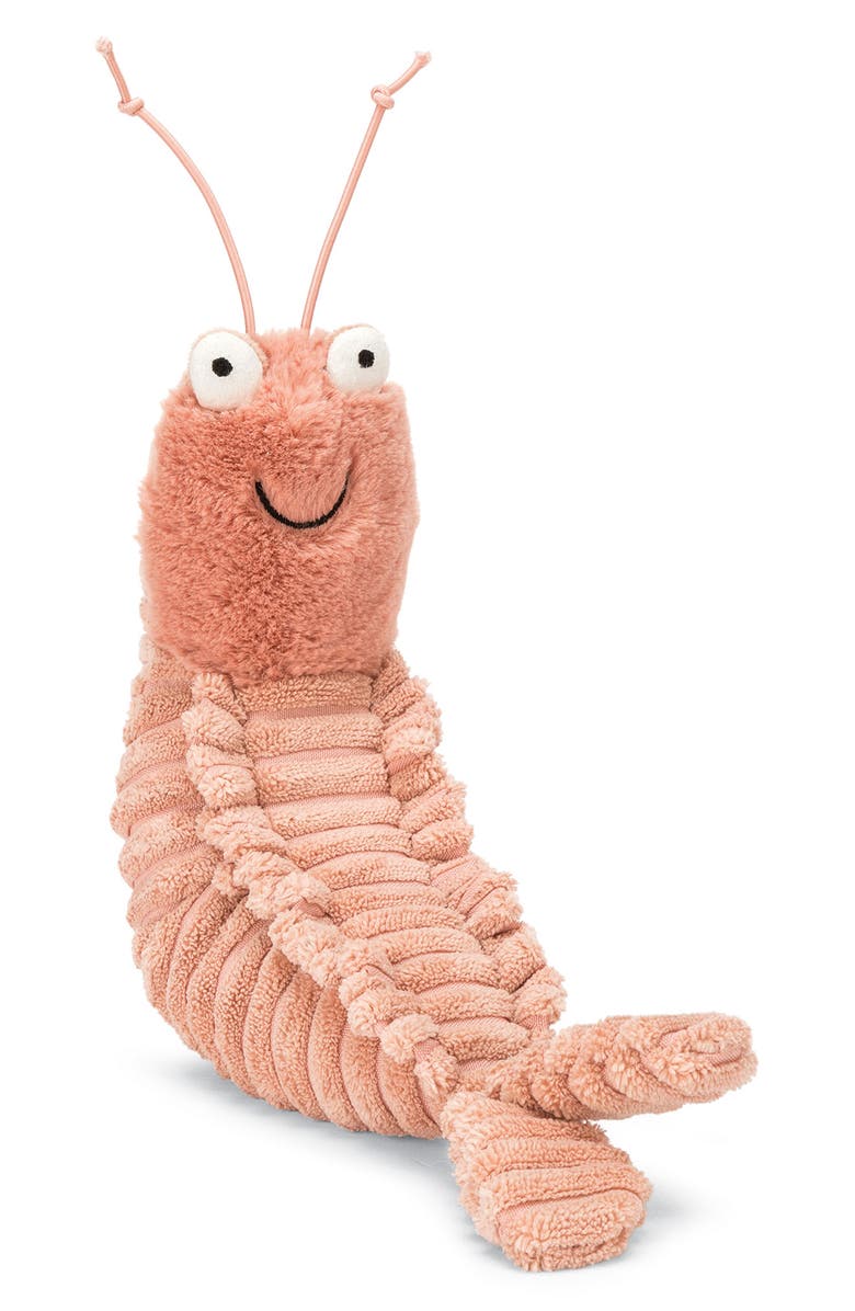 Jellycat Sheldon Shrimp Stuffed Animal, Main, color, 