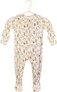 Lou Lou and Company Print Zip Footie