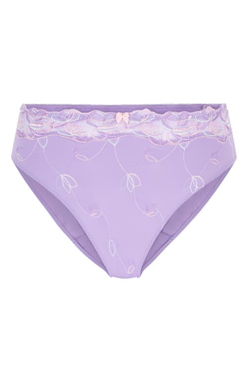 Hunkemoller Hunkemöller Diva High Knickers In Purple