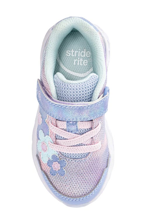 Stride Rite Kids' Lighted Glimmer 2.0 Sneaker In Multi