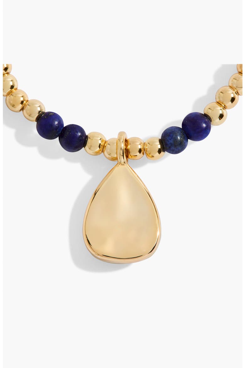 Birthstone A Little Bracelet in Gold-Tone Plating, Alternate, color, September