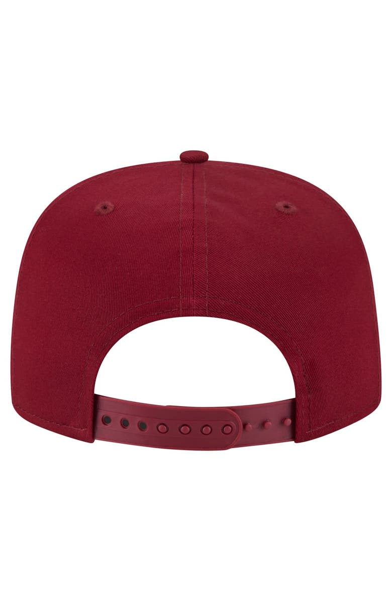 New Era Men's New Era Wine Cleveland Cavaliers Team Text Golfer Snapback Hat, Alternate, color, 