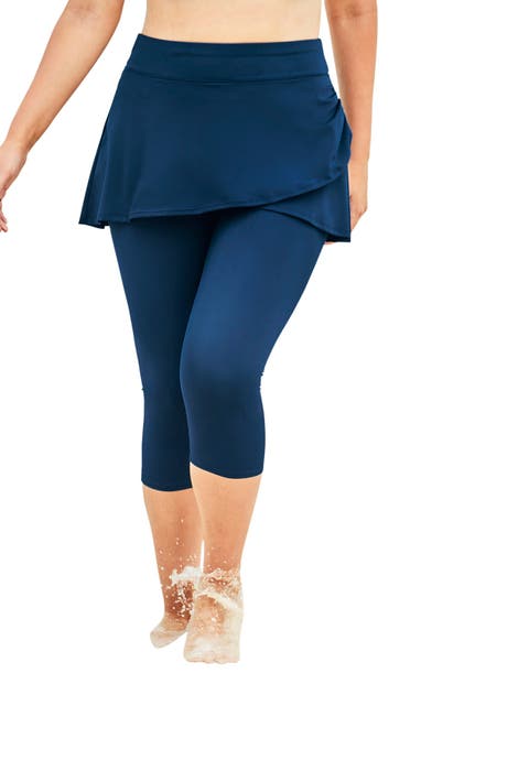 Skirted Swim Capri Pant