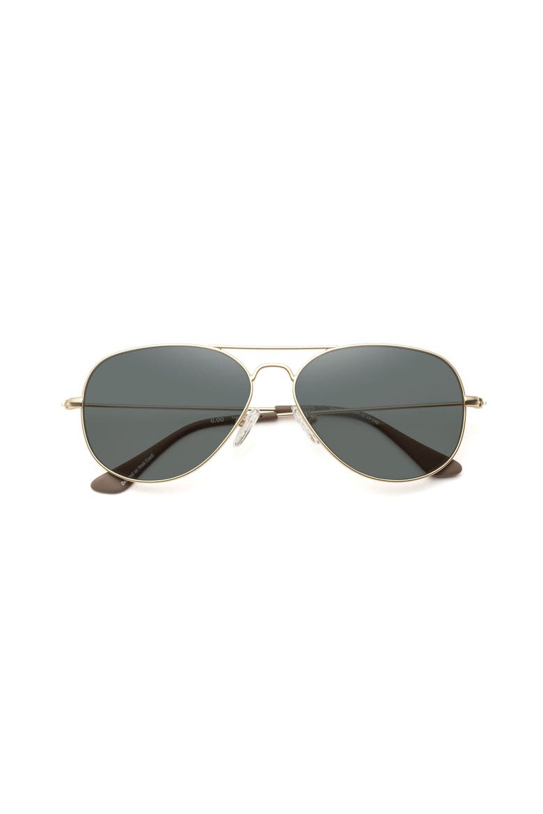 Mabuhay | Polarized Sunglasses, Main, color, Matte Gold - Polarized Gray