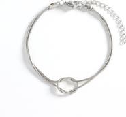 Mint & Lily Dainty Knot Bracelet