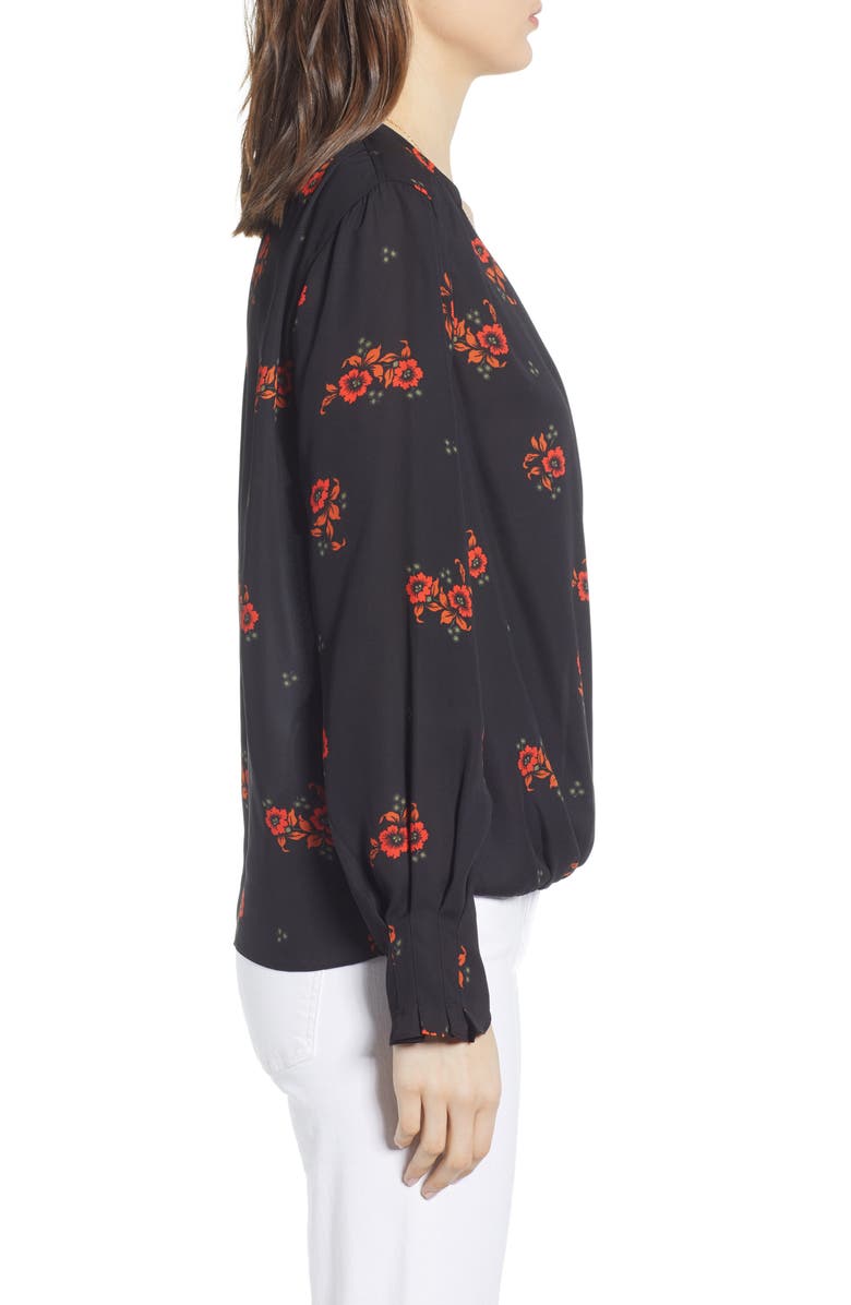 Scotch & Soda Wrap Blouse, Alternate, color, 