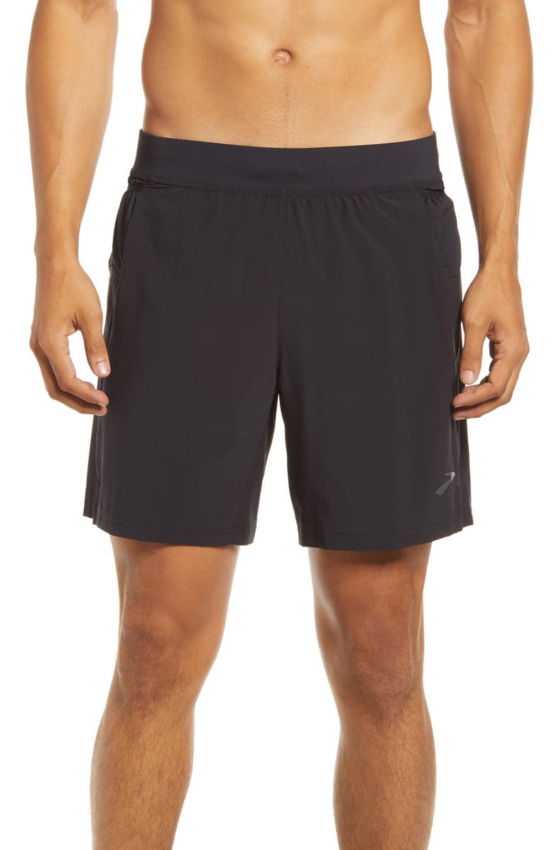 Brooks 7" 2-in-1 Cargo Running Shorts, Main, color,