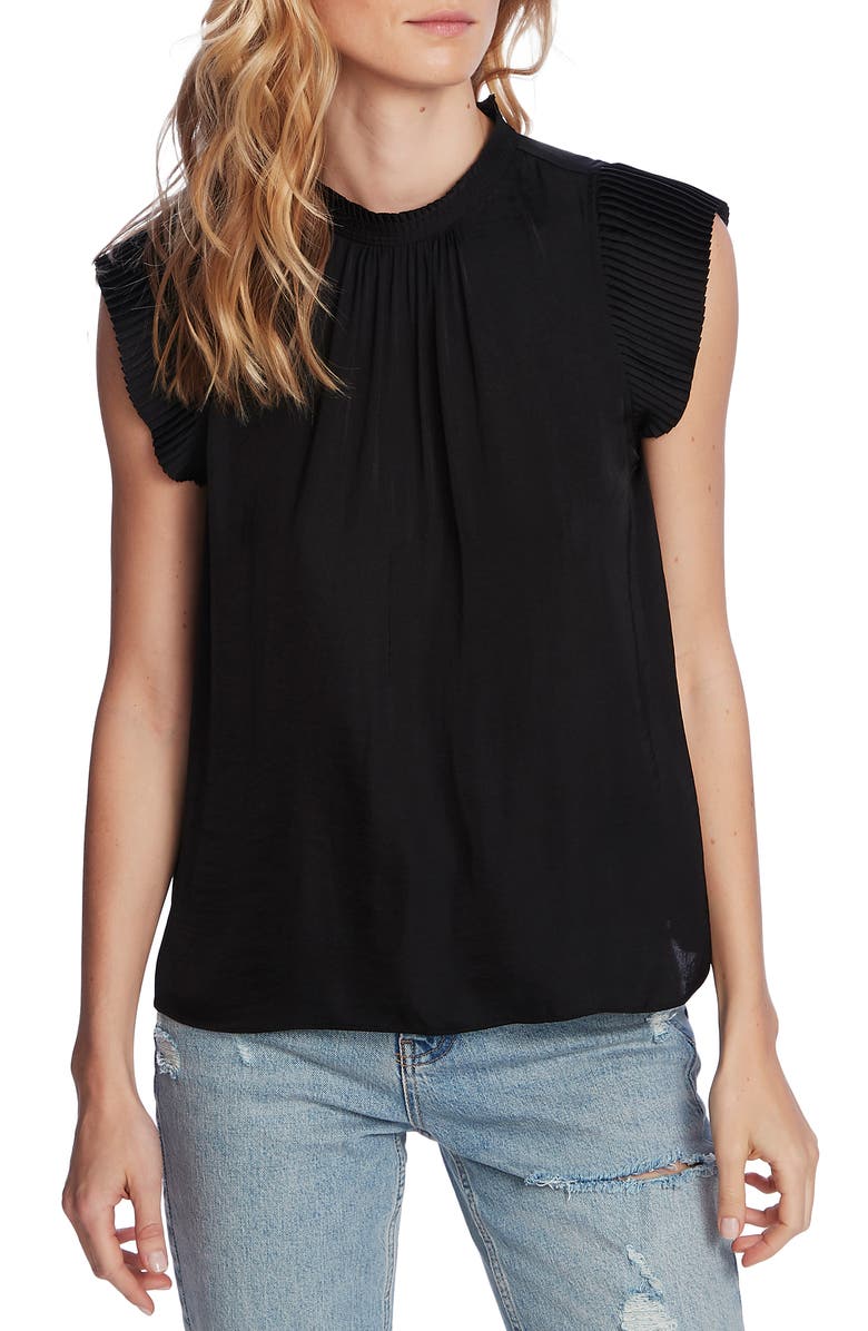 1.STATE Pleated Sleeve Top, Main, color,