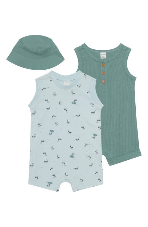 Romper & Bucket Hat Set (Baby)