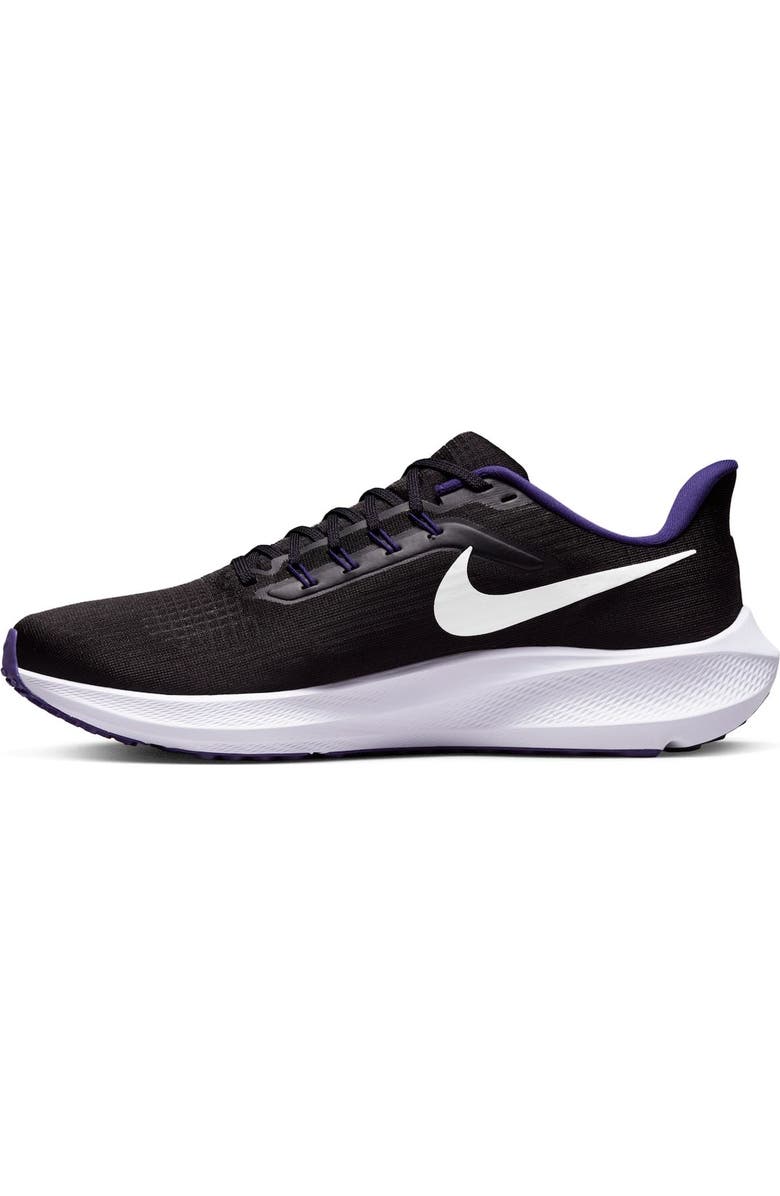 Nike Unisex Nike Black Baltimore Ravens Zoom Pegasus 39 Running Shoe, Alternate, color,