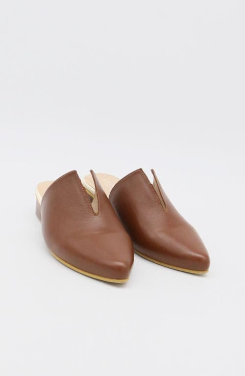 Stivali New York Women's Red Louvre Slip-on Loafers In Ruby Wine Leather In Tan