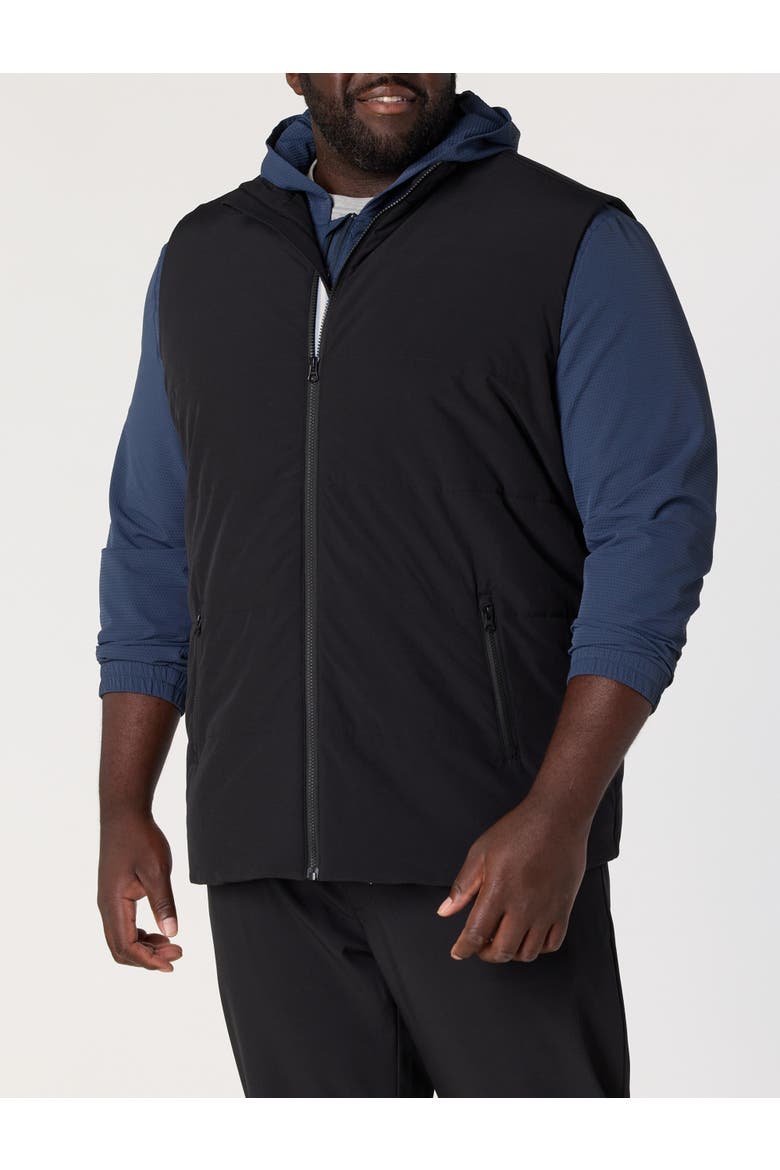 Big & Tall Lightweight Versatility Vest, Alternate, color, BLACK
