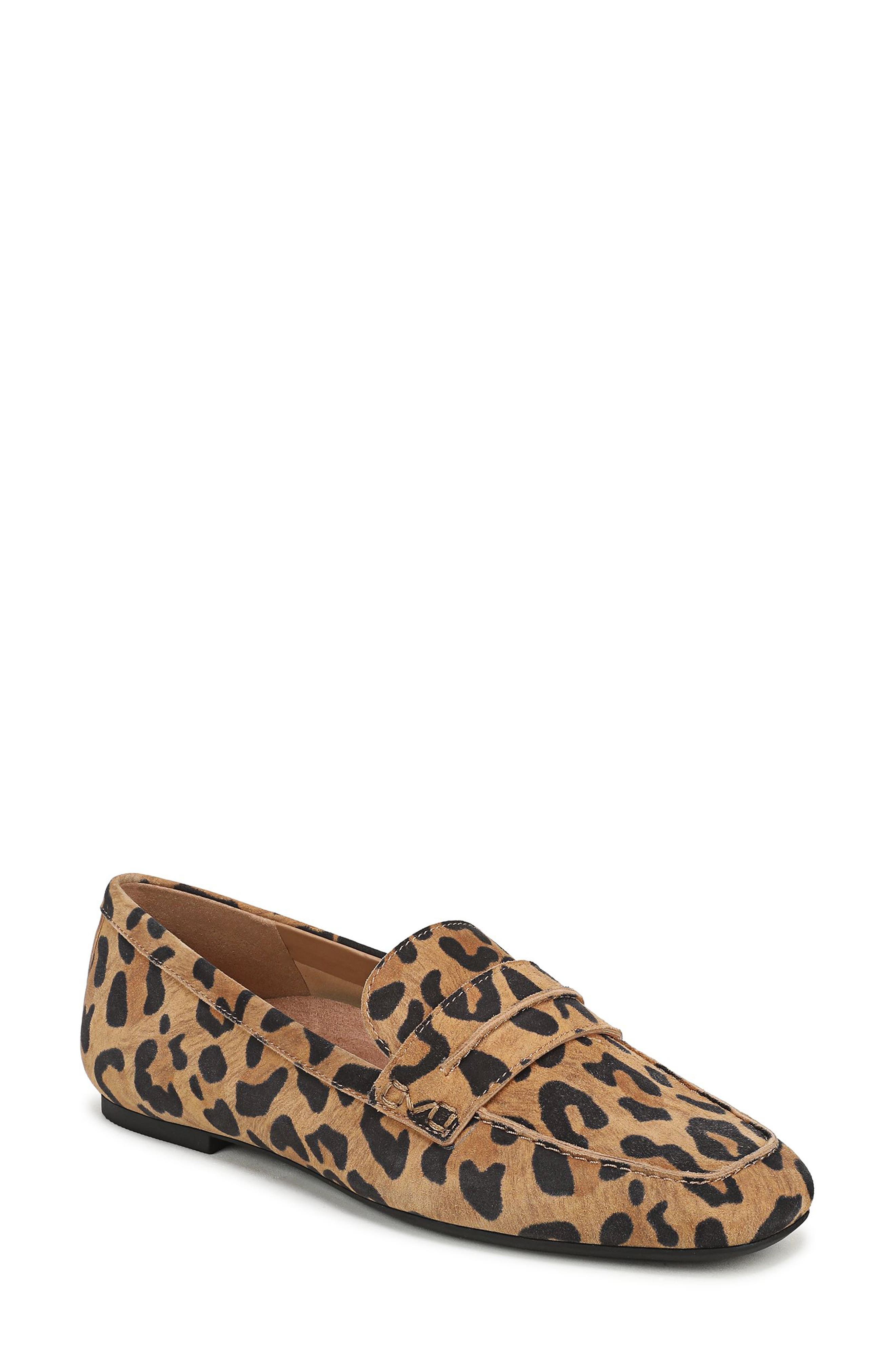 TAN LEOPARD SUEDE