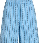 Versace Greca Stripe Jacquard Shorts