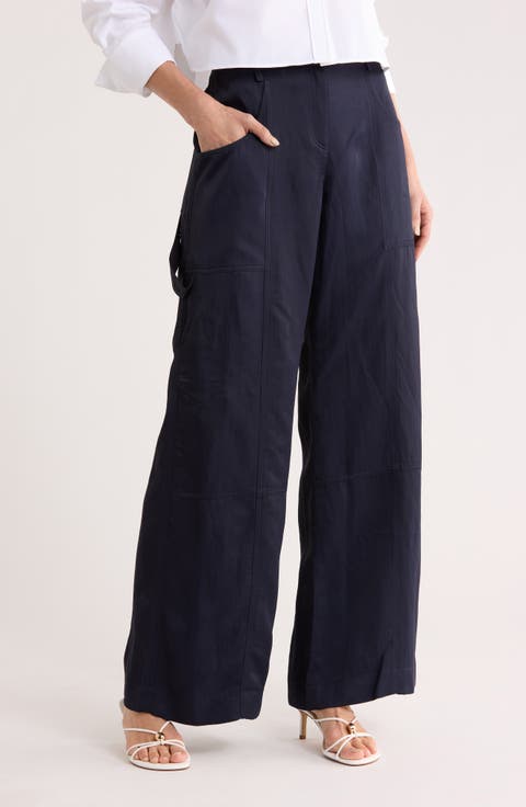Chrystie Street Wide Leg Carpenter Pants