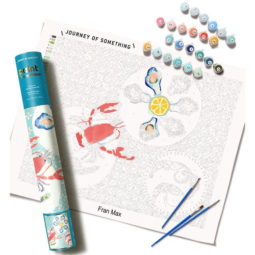Journey of Something Paint By Numbers, Dining On The Rocks, DIY Painting Kit in Multicolored  product