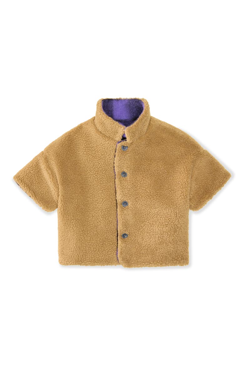 Kids' Short Sleeve Reversible Jacket, Alternate, color, OPEN PURPLE
