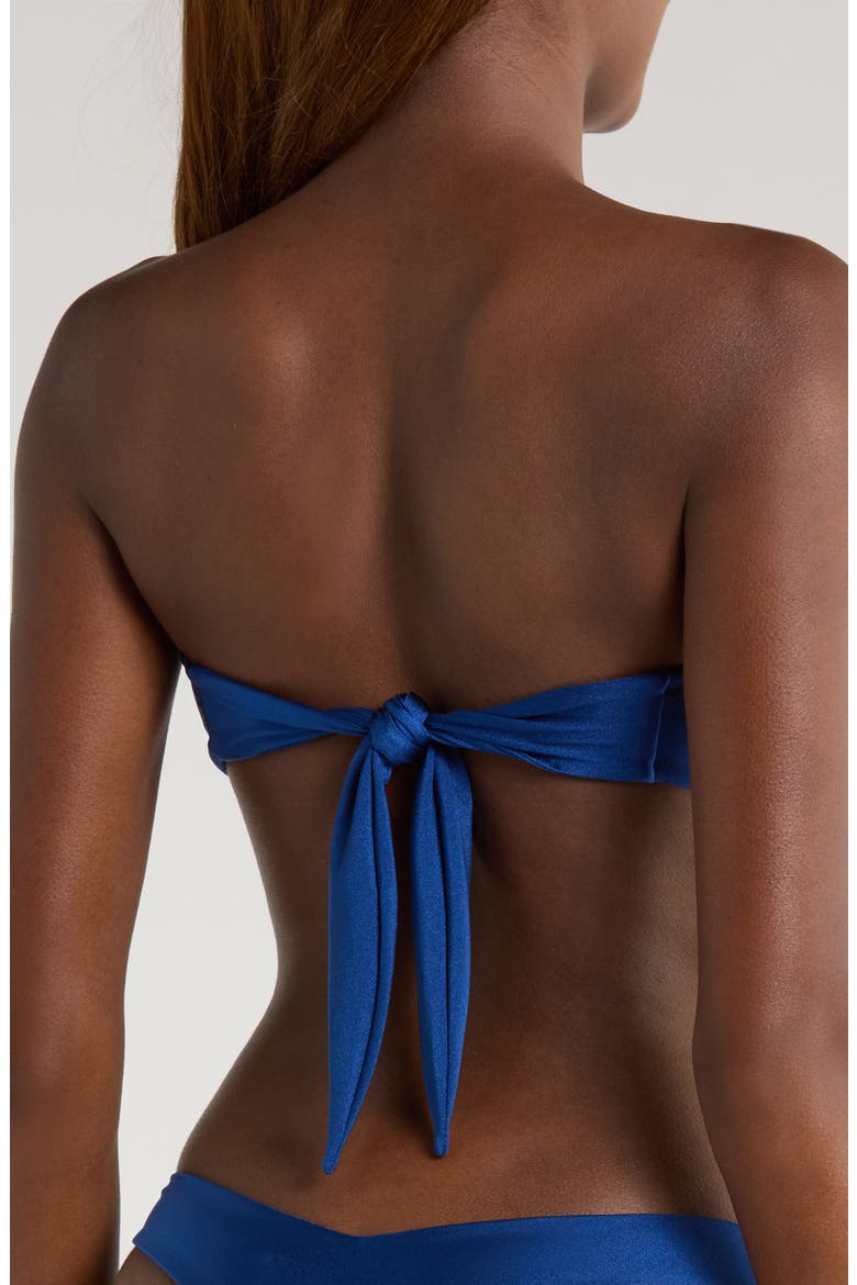 Strapless O-Ring Bikini Top, Alternate, color, MYSTIC MOON