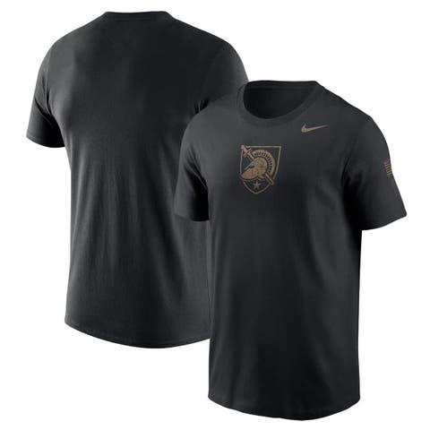 Men's Nike Black Army Black Knights 2024 Rivalry Collection Logo Legend T-Shirt
