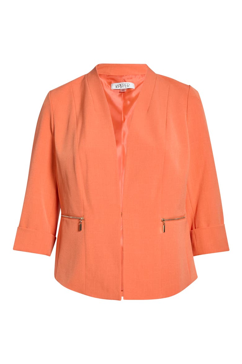 Zip Pocket Jacket, Alternate, color, MANDARIN