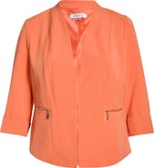 KASPER Zip Pocket Jacket